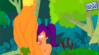Leela Dominates Zapp in Hot Futurama Hentai Ride