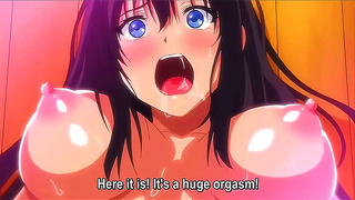 Anime Beauty Lost in Ecstasy During Steamy Wild Hentai Tryst