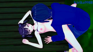 Juri Chiyokos Hot 3D Tryst Ends in Busty Bliss and Creampie Heat