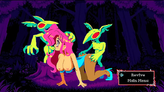 Voluptuous Beast Girl Rides Massive Wand in Sultry Magical Encounter