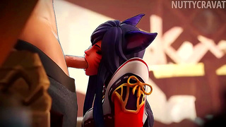 Aris Enchants Lover in Steamy 3D Hentai Fantasy Romance