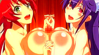 Voluptuous Anime Vixen Dances to Nightcore Before Wild Milf Ride