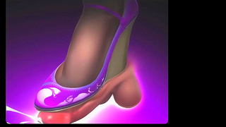 Mistress Explores Dirty Foot Play with Busty Piggy Toy – Steamy Hentai Action