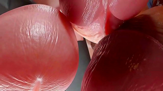 Voluptuous Hentai Beauty Rides Double creampie Thrust into Mindblowing Orgasm