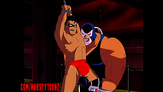 Robin Yields to Banes Raw Power in Hot Hentai Showdown