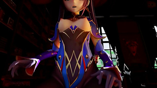 Mona Rides Big Dick with Wild Abandon in Steamy Hentai VR Action