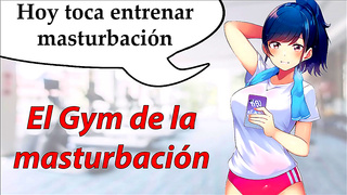 Sweaty Spanish Gym Session Ignites Steamy Solo Pleasure Demo