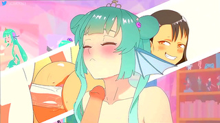 Blazing Desires Unite Two Lovers in Steamy Anime PMV Romance