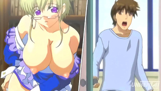Curvaceous Tutor Tempts Pupils with Hot Oral Pleasure Creamy Climax