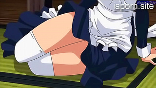 Maid Tempts Handsome Spaniard in Sultry Hentai Tryst Full of Fire Desire