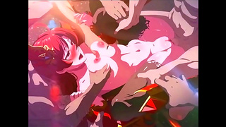 Miku Casts Seductive Magic in Wild Hentai Adventure with Busty Witches