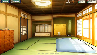 Sakura Yields to Kunoichi Masters Steamy Moonlit Desires