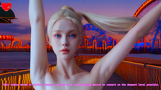 Blonde Beauty Roams NYC for Hot Anime JOI Encounters