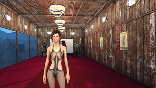 Voluptuous Brunette Shows Off Curves in Seductive Anime Fantasy Art