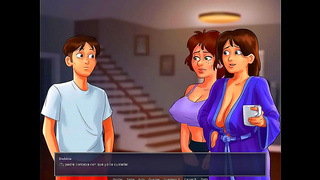 Miss Johnson Ignites Forbidden Desires in a Hot Summer Neighbor Affair