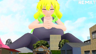 Surrenders to Lucas Dark Allure in Electric City Tryst