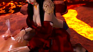 Medusa Queen Claims Her Prey at the Volcanos Edge – Thick Cum Surrender
