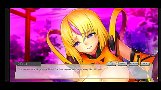 Hitomi Overwhelmed by Pleasure in Steaming Hot Hentai Adventure