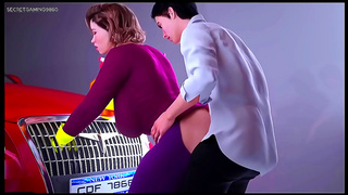 Stepmoms Lush Curves Fuel Desperate Anal Escape During Doomsday Mayhem