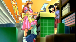 Stepbrother Tempts Stepsisters Wetness Under Skirt on Busy Commute