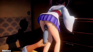 Priestess Explores Forbidden Desires in Fiery 3D Hentai Rituals