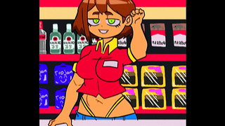 Sultry Cartoon Pair Ignites Midnight Flame in Animated XXX Store Rendezvous