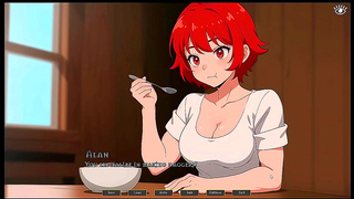 Tomboy Tease Gets Wet Dreaming of You – Busty Hentai Fantasy Fun