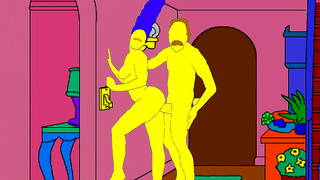 Homer Craves Midnight Heat at Moes Tavern – Wild Simpsons Hentai Night