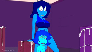 Lapis Overwhelms Steven with Fiery Desire in Hot 3D Encounter