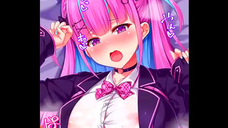 Akua Zuri Tempts with Luscious Curves in Hot Hentai Titjob Fantasy