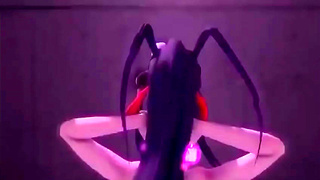 Akeno Tempts Her Lover During Dance in Hot 3D Hentai Fantasy