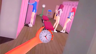 Miku Ichika Freeze Time for Hot 3D Hentai Romance