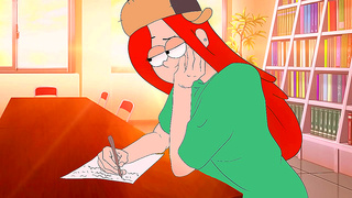 Wendy Ignites Hot Hentai Nights in Gravity Falls Animated Fantasy