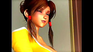Asian Beauty Rides High in Sizzling 3D Hentai Adventure Tale