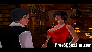 Two Hot Anime Babes Share Wild Lust in Fiery Hentai threesome Action
