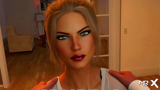 Busty 3D Beauty Ignites Fiery Romance in Steamy RPG Adventure