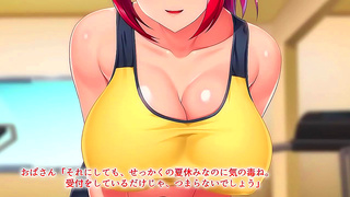 Anime Babes Drip Sweat in Steamy Fitness Fantasies at Motion Gym