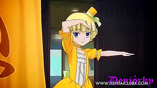Sultry Ecchi Beauty Teases with Irresistible Seductive Dance