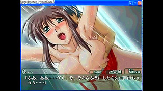 Professor Cherry Seduces Curious Student in Hot Eroge Classroom Encounter