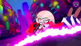 Alastors Steamy Escape Through Verdant Wilds in Hazbin Hotel Fantasies