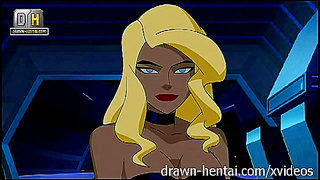 Black Canary Rides Flashs Energy Wave in Steamy Justice League Tryst