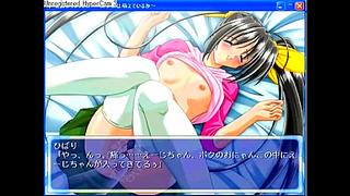 Hibari Gives Fiery Blowie Before Taking in Hot Hentai Action
