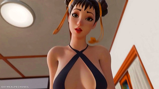 Chun-Li Dominates with Explosive Creampie Finish – Wild POV Hentai Encounter