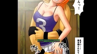 Nami Tempts Pirate Crewmates in Sultry Hentai Seascape Encounter
