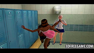 Busty Blondes Heat Up Game Night with Sizzling Seduction