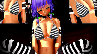 Voluptuous MMD Beauty Rides Hard Dick in Hot Cartoon Sex Spree