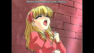 Maid Tempted by Lustful Hentai Guy in Steaming Cartoon Tryst