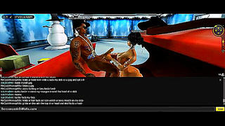 Anime Babe Rides Wild in Hot IMVU Fantasy Encounter