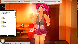 Adorable Hentai Babe Sizzles in Steamy Ecchi Tryst with Sultry