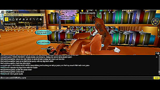 Caylee Nickys Hot 3D Anime Tryst in IMVU Virtual Paradise